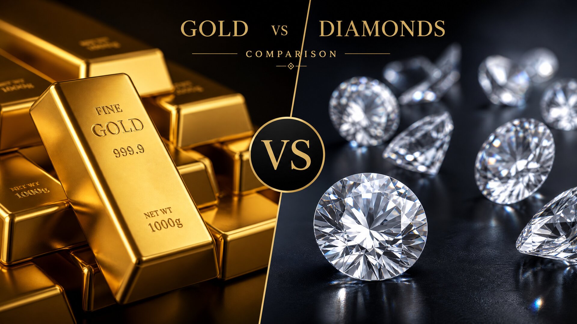 Gold vs Diamonds The Ultimate Guide to Tangible Safe Havens