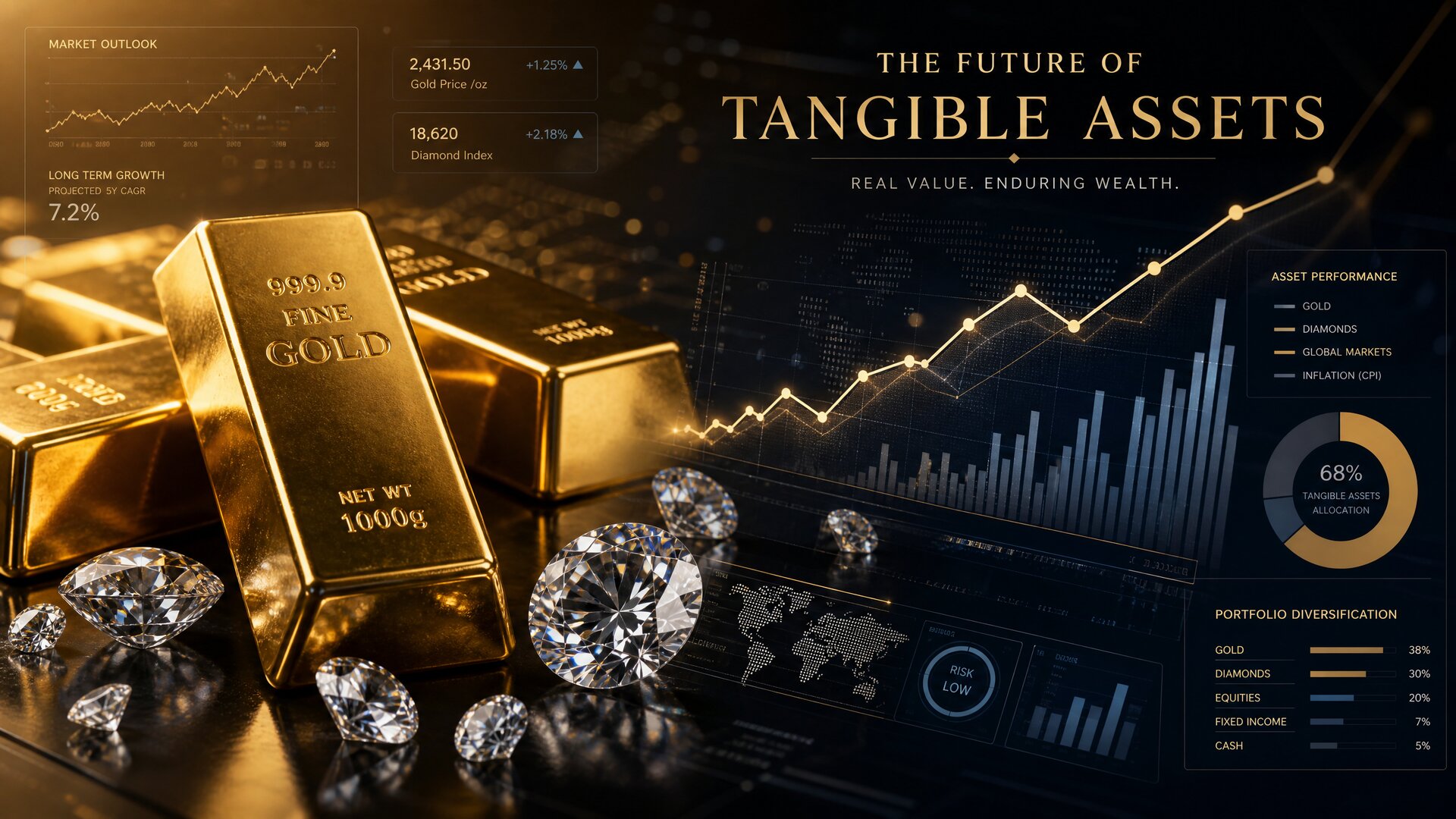 Gold vs Diamonds The Ultimate Guide to Tangible Safe Havens