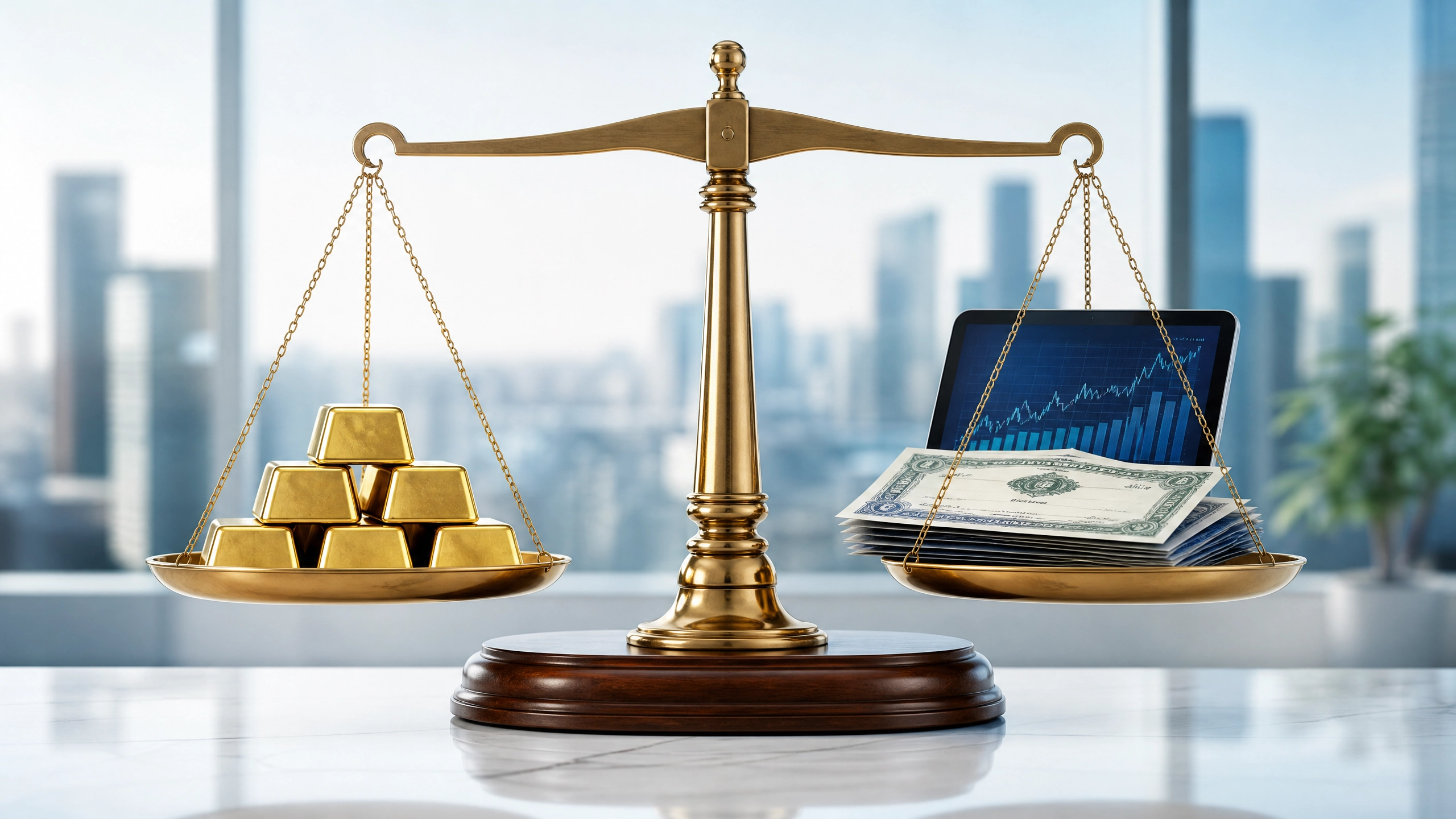Gold vs. Stocks: The Ultimate Guide to Balancing Growth and Protection