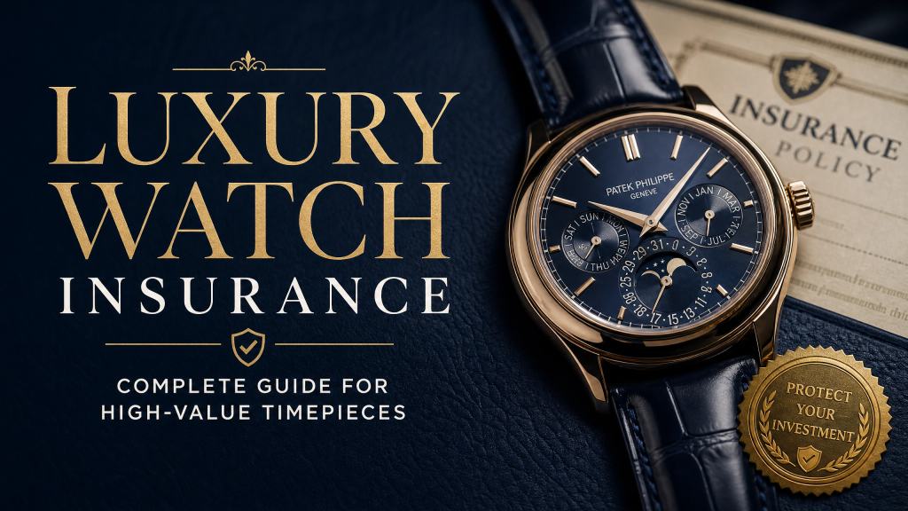 Luxury Watch Insurance: Complete Guide for High-Value Timepieces