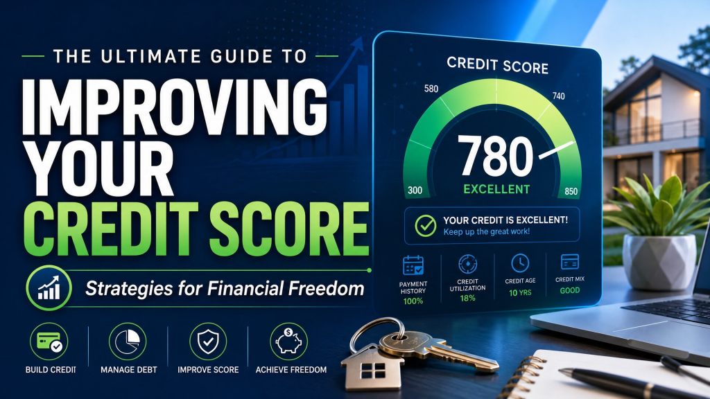 The Ultimate Guide to Improving Your Credit Score: Strategies for Financial Freedom