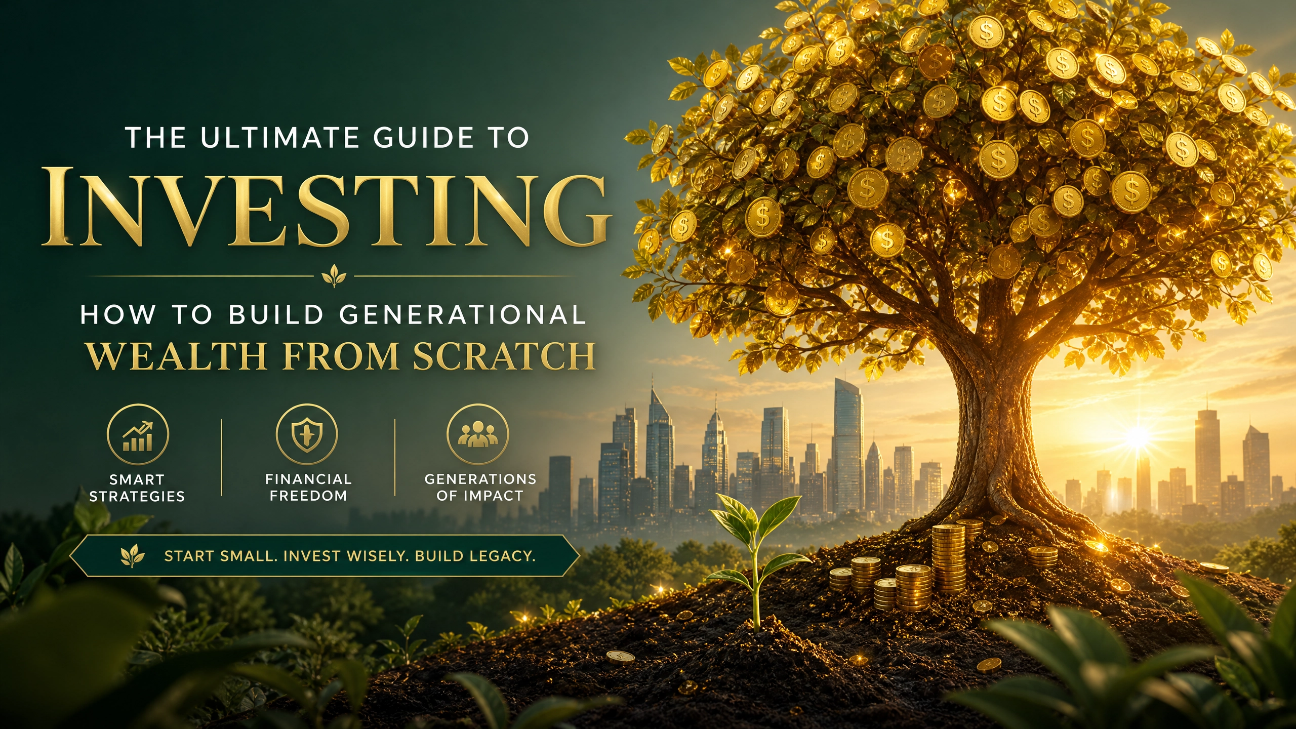 The Ultimate Guide to Investing How to Build Generational Wealth from Scratch