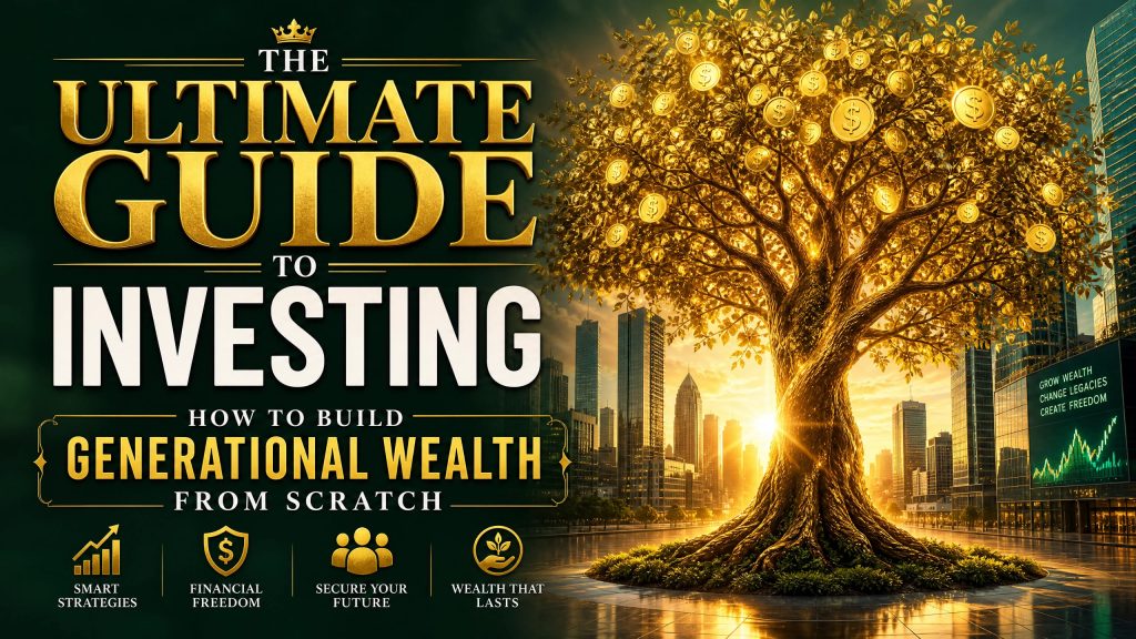 The Ultimate Guide to Investing How to Build Generational Wealth from Scratch