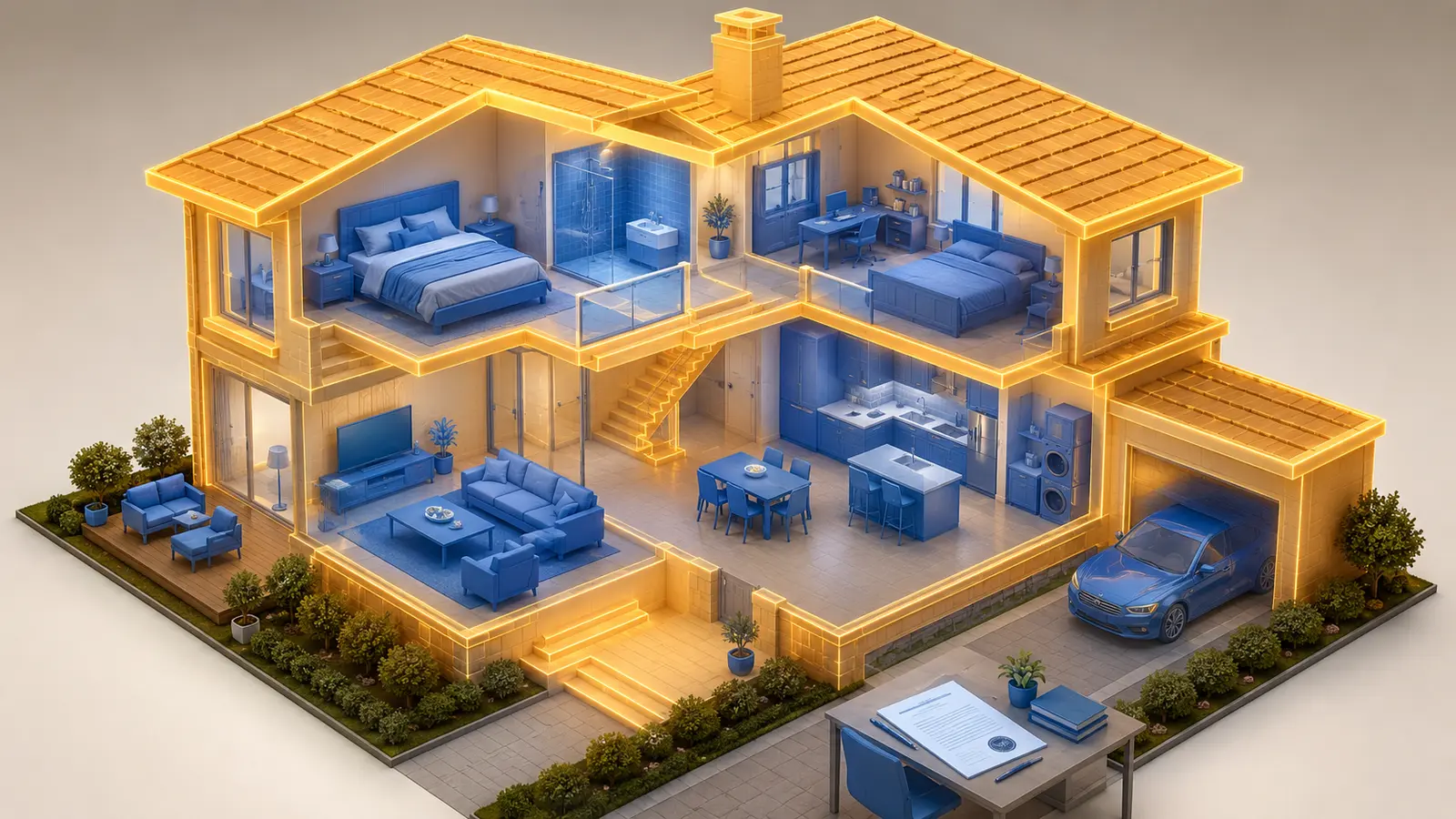 Dwelling and personal property insurance valuation comparison