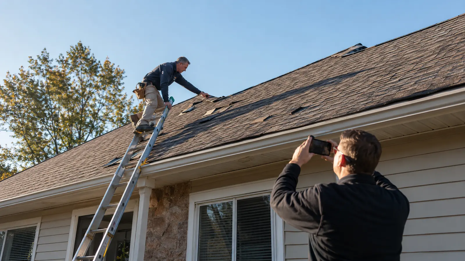 Questions to review about roof replacement cost and actual cash value