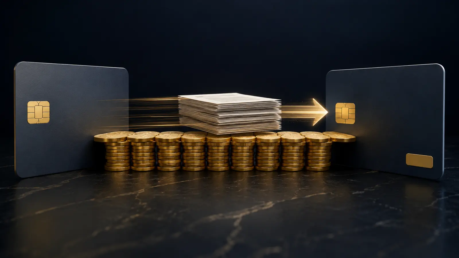 Credit card balance moving between two accounts without eliminating the debt