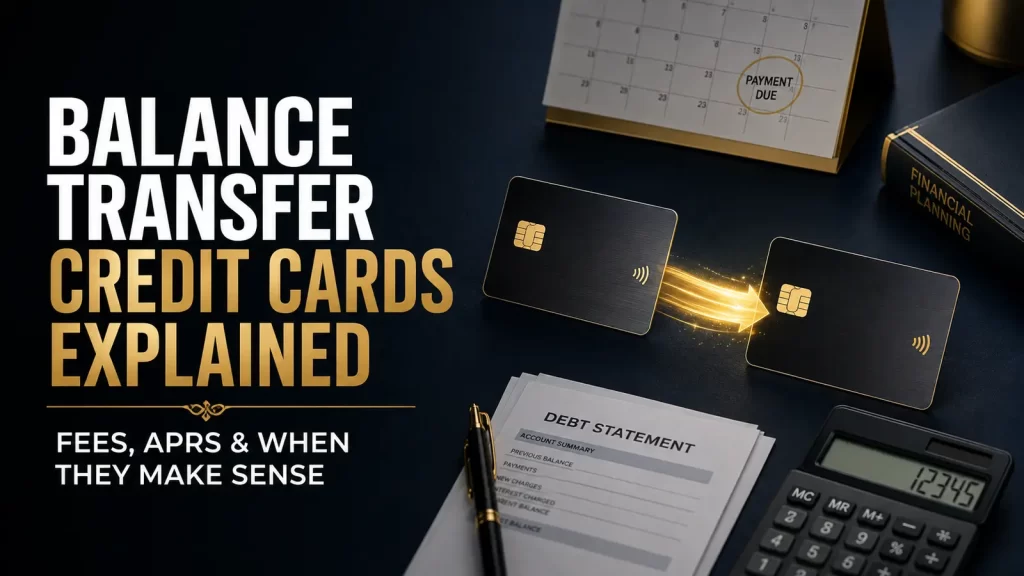 Balance Transfer Credit Cards Explained: Fees, APRs, and When They Make Sense