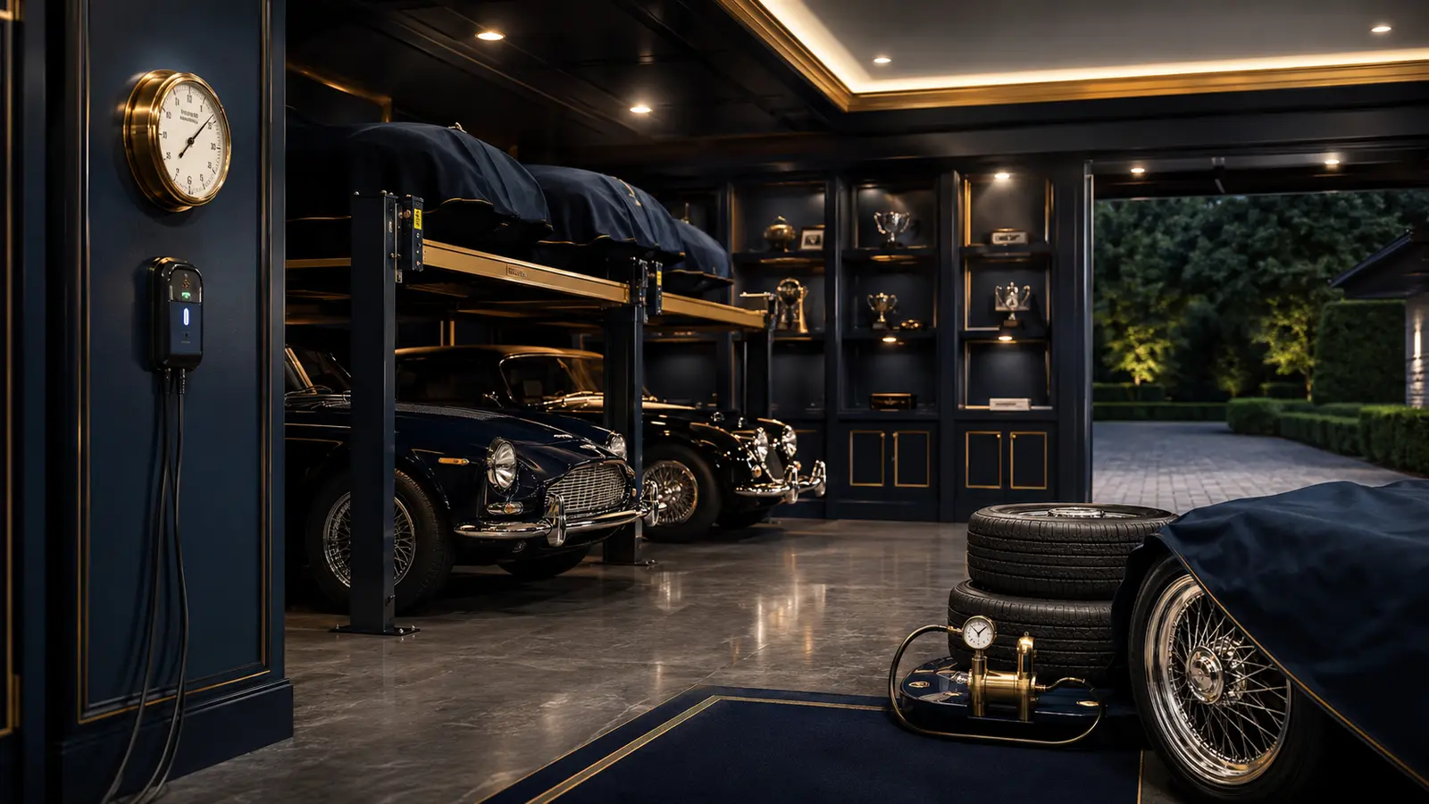 Climate-controlled storage and preventive maintenance for collector vehicles