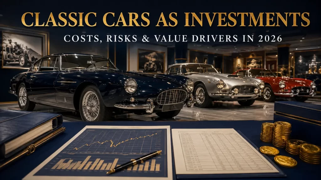 Classic Cars as Investments: Costs, Risks, and What Drives Value in 2026