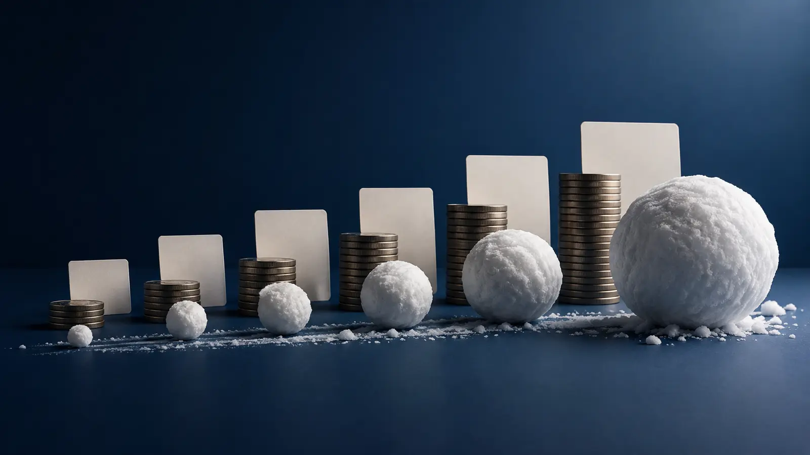 Steps in the debt snowball method