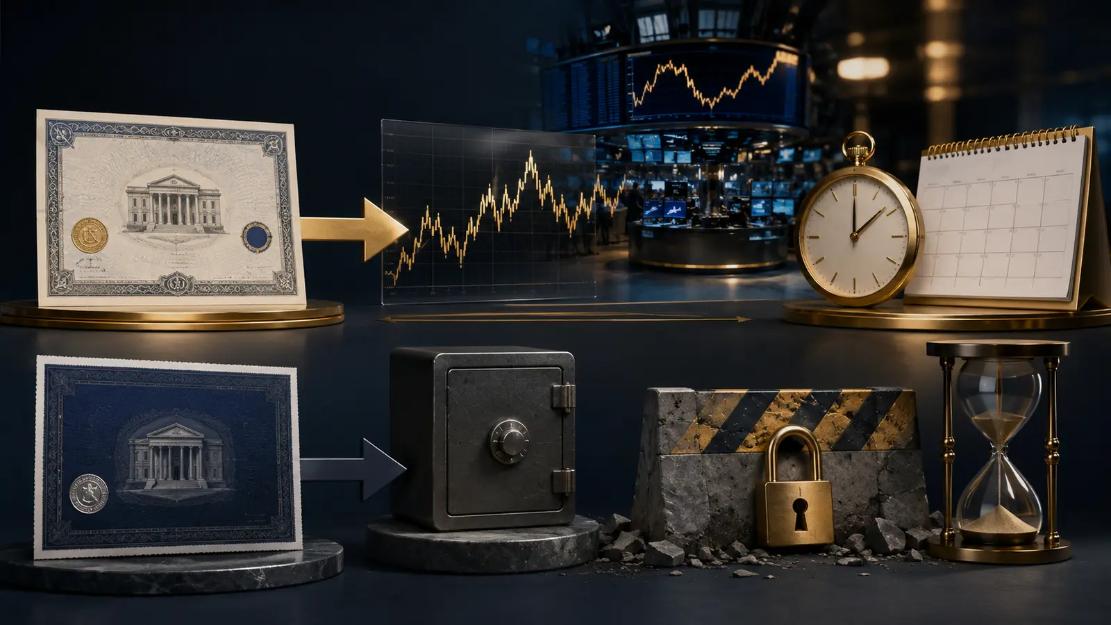 Liquidity and early-access trade-offs for Treasury bills and CDs
