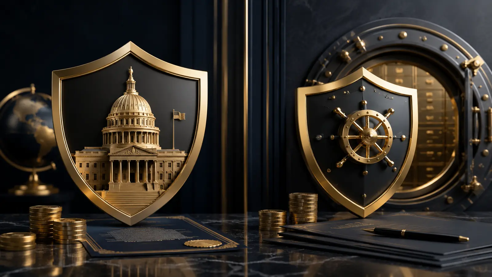 Principal protection comparison for government securities and insured bank deposits