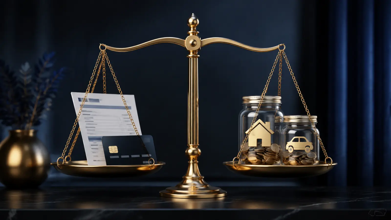 Balancing debt repayment with essential home and car sinking funds