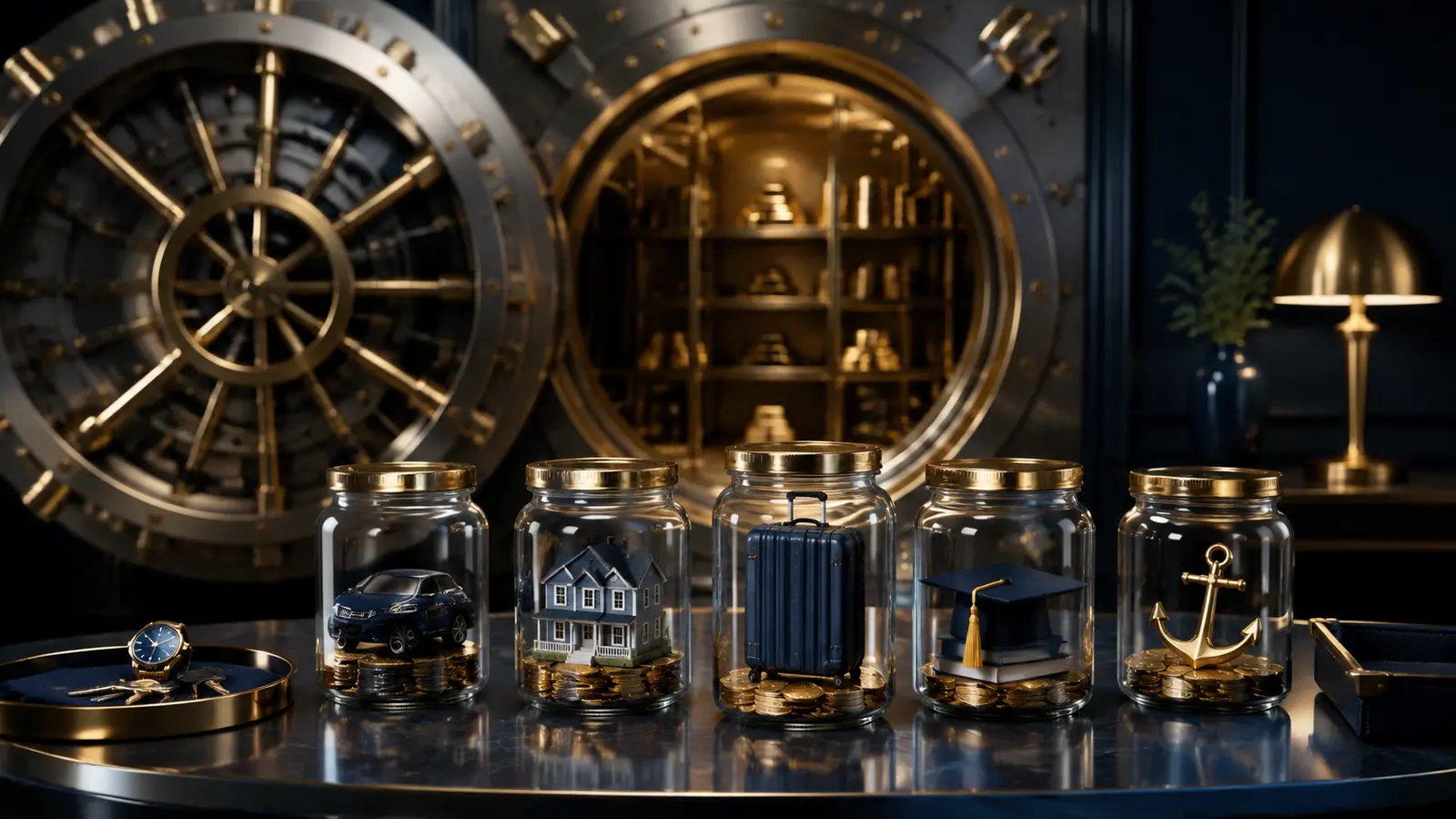 Secure and accessible savings options for keeping short-term sinking funds